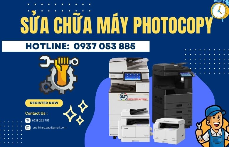 Sửa Máy Photocopy tại Nguyễn Thái Bình, Quận 1 - AN Thịnh SG