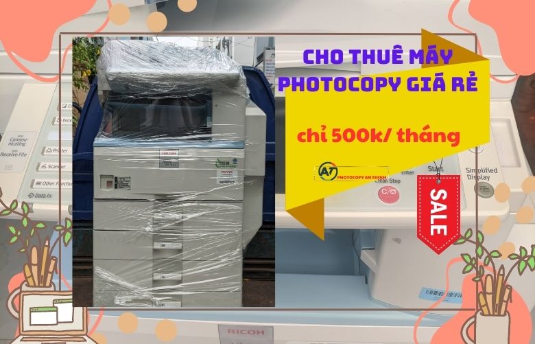 Cho Thuê Máy Photocopy Tại Quận 8, TP.HCM - An Thịnh SG