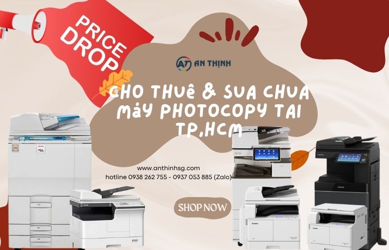 Sửa Máy Photocopy Đường Trần Cao Vân, Quận 3