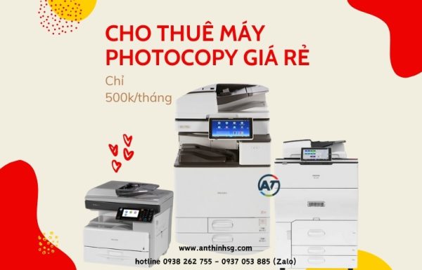 Sửa Máy Photocopy Tại Tân Thuận Đông, Quận 7: An Thịnh SG