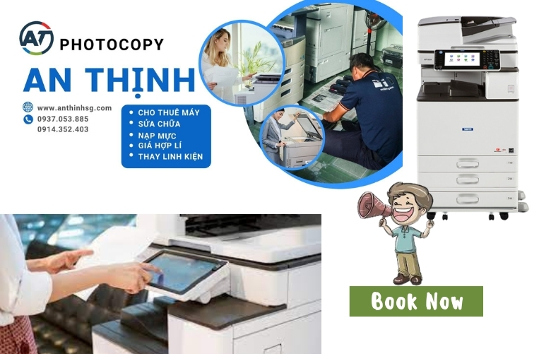 Sửa Máy Photocopy Đường Tạ Quang Bửu, Quận 8: An Thịnh SG