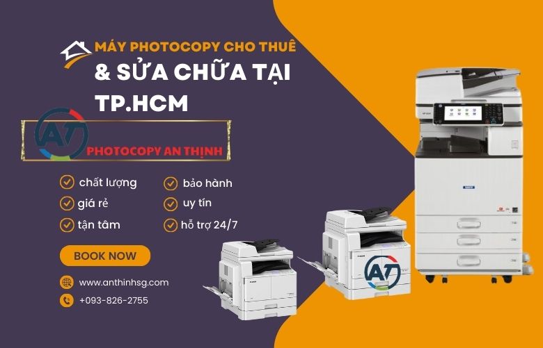 Sửa Máy Photocopy Đường Cao Thắng - An Thịnh SG