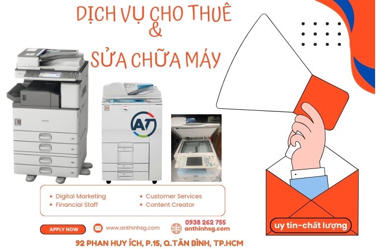 Sửa Máy Photocopy Đường Ba Tháng Hai, Quận 10 - An Thịnh SG