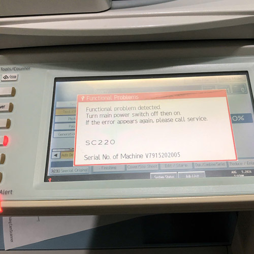 Sửa máy photocopy đường Ông Ích Khiêm-An Thịnh SG