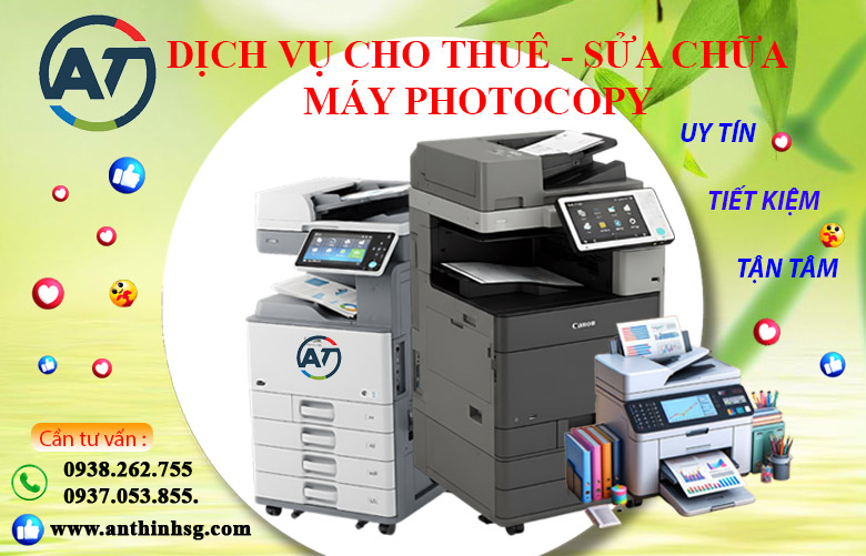 Cho thuê máy photocopy đường Tô Kí Q12-An Thịnh SG