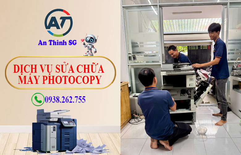 Sửa máy photocopy đường Ông Ích Khiêm-An Thịnh SG
