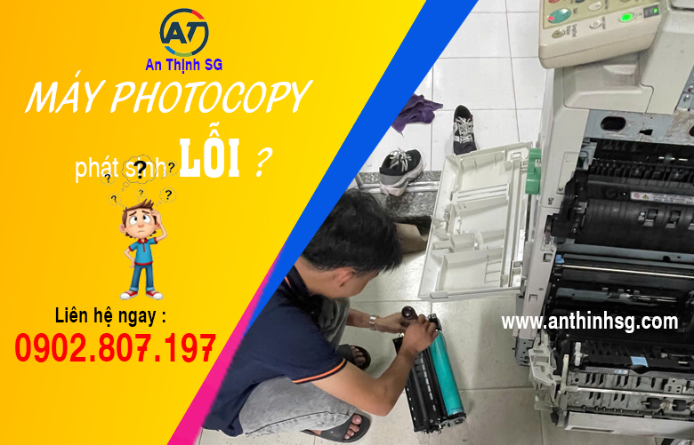 Sửa chữa máy photocopy uy tín và tận nơi tại quận 4