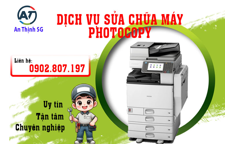 Sửa chữa máy photocopy UY TÍN - TẬN NƠI tại quận 5