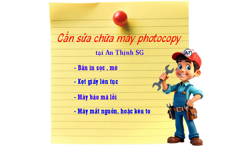 Sửa máy photocopy phường Vườn Lài quận 10-AnThịnhSG
