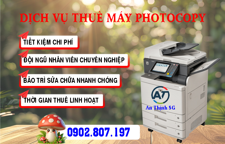 Thuê máy photocopy phường Vườn Lài quận 10-AnThịnhSG
