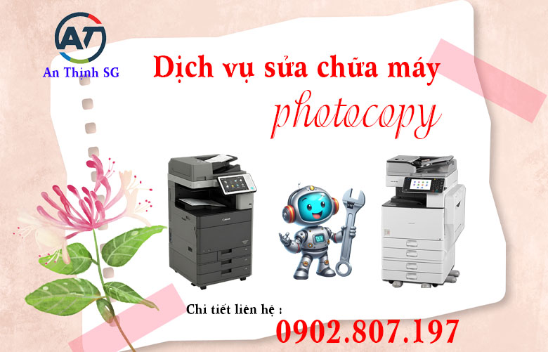 Sửa máy photocopy UY TÍN - GIÁ TỐT tại quận 9 HCM