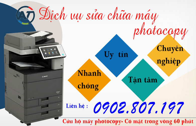 Sửa máy photocopy UY TÍN phường Bình Đông quận 8