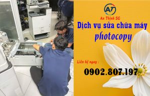 Sửa máy photocopy TẬN NƠI tại quận 2 HCM