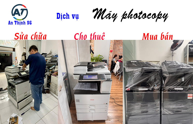 Sửa chữa máy photocopy GIÁ RẺ tại quận 12 HCM